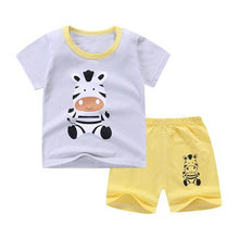 Load image into Gallery viewer, Baby Boy Summer Mickey Clothes Infant Newborn Boy Clothing Set Sports Tshirt+ Shorts Suits