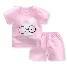 Load image into Gallery viewer, Baby Boy Summer Mickey Clothes Infant Newborn Boy Clothing Set Sports Tshirt+ Shorts Suits
