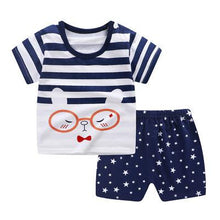 Load image into Gallery viewer, Baby Boy Summer Mickey Clothes Infant Newborn Boy Clothing Set Sports Tshirt+ Shorts Suits