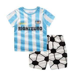 Brand Designer Baby Boy Clothes Sport Clothing Tracksuit Active  Striped Tshirt +shorts Toddler Clothing Sets